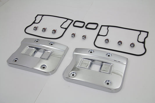 HARLEY トップロッカーボックスカバーセット クローム 1992-1998 FXST、1992-1998 FLST、1992-1998 FLT、199