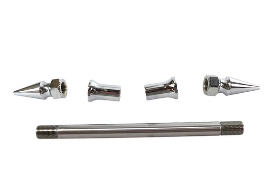 HARLEY Chrome Front Axle Kit Fits 0- Custom, application