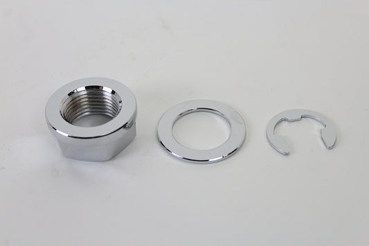 HARLEY Rear Axle Nut Kit Zinc Fits 2008-2017 FXST, 2008-2017 FLST,