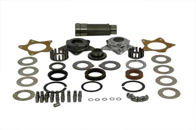 HARLEY Chrome Wheel Hub Rebuild Kit Star Hub fits 1955-1966 FL, front or rear