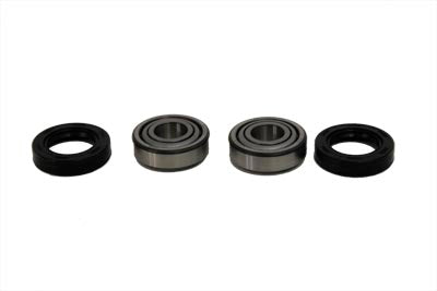 HARLEY Wheel Hub Bearing Race and Seal Kit fits 1984-1999 FXST, Front and Rear 1986-1999 FLST, Front and Rear 1986-1999 FLT, Rear 1973-1984 FX, Rear