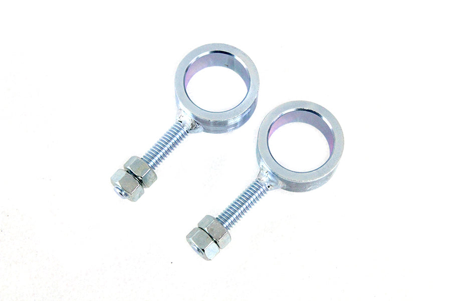HARLEY Rear Axle Adjuster Set Zinc fits 2005-UP XL,