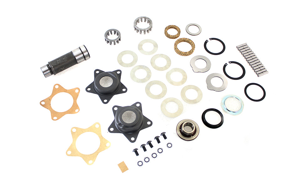 HARLEY Replica Wheel Hub Bearing Kit Parkerized fits 1936-1940 EL, front or rear 1941-1948 UL, front or rear 1941-1952 WL, rear 1941-1954 FL, front o