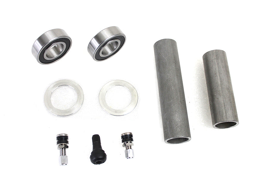 HARLEY Front Wheel Bearing Kit 25mm fits 2008-UP FLT, without ABS 2008-2017 FXD, without ABS