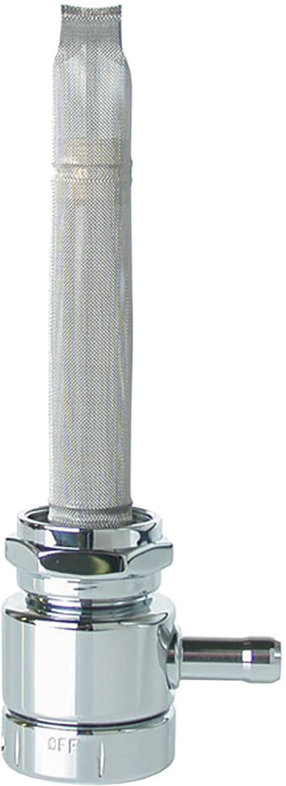 HARLEY PINGEL ENT POWER-FLO PETCOCK CHROME 22MM RES KNOB CNTRL 6311-CR-K
