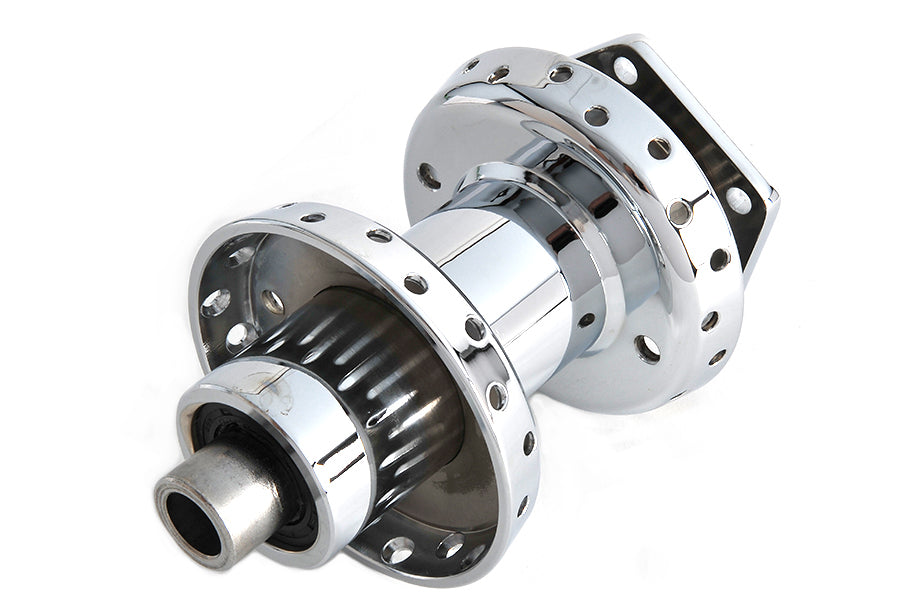 HARLEY Chrome Front Wheel Hub fits 1984-1995 FXST, single disc 1984-1995 FXSTC, single disc 1991-1995 FXDWG, single disc