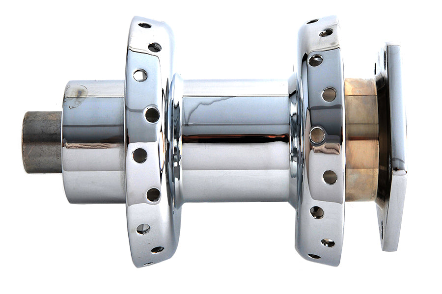 HARLEY Chrome Front Wheel Hub fits 1984-1995 FXST, single disc 1984-1995 FXSTC, single disc 1991-1995 FXDWG, single disc