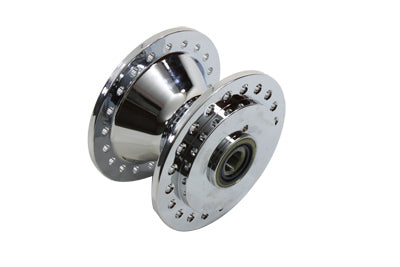 HARLEY Chrome Front Wheel Hub fits 1984-1999 XL, single disc 1984-1994 FXR, single disc