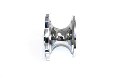 HARLEY Chrome Front Wheel Hub Clover Style fits 1974-1977 XL, single disc 1974-1977 FX, single disc