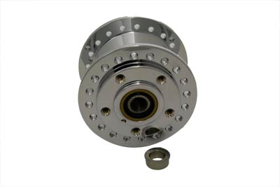 HARLEY Chrome Front Wheel Hub fits 1978-1983 FX, dual disc 1978-1983 FXE, dual disc 1978-1983 FXEF, dual disc 1978-1983 FXEF-80, 1978-1983 FXE-80,