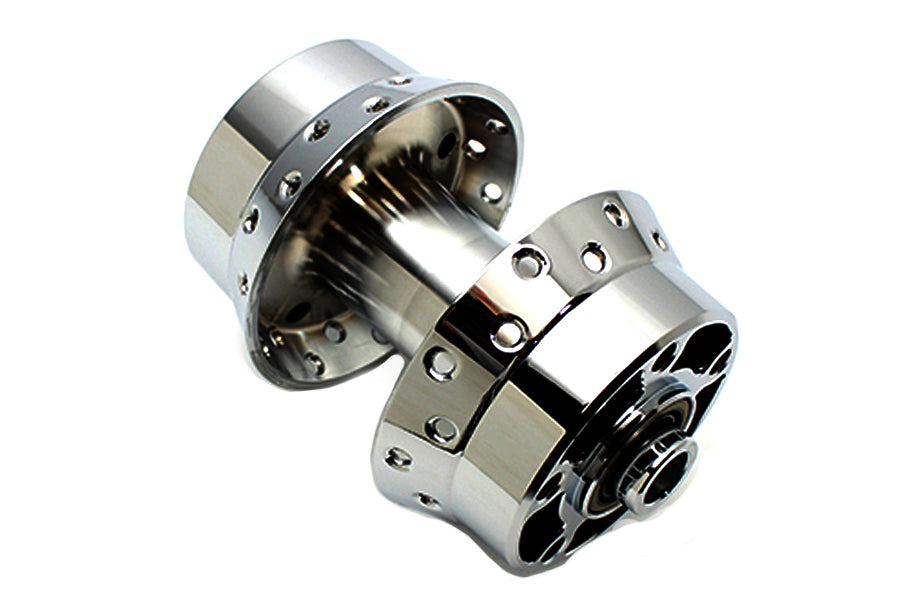 HARLEY Chrome Rear Wheel Hub fits 1997-1999 FXST, 1986-1994 FXR, 1986-1994 FXRS, 1986-1999 XL, 1997-1999 FLST,