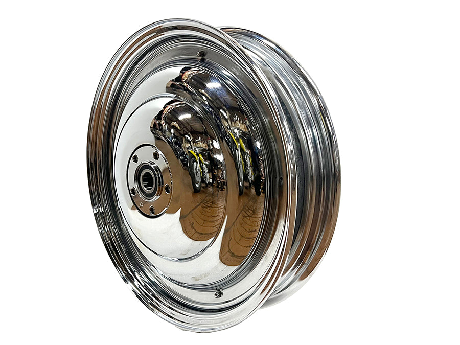 HARLEY 16 inch Wire Wheel Cover Set fits 2000-UP FL, front 2000-UP FX, rear 2000-2007 FLT, rear 2000-2017 FLST, rear 2000-UP FXST, rear 2000-2017 FXD