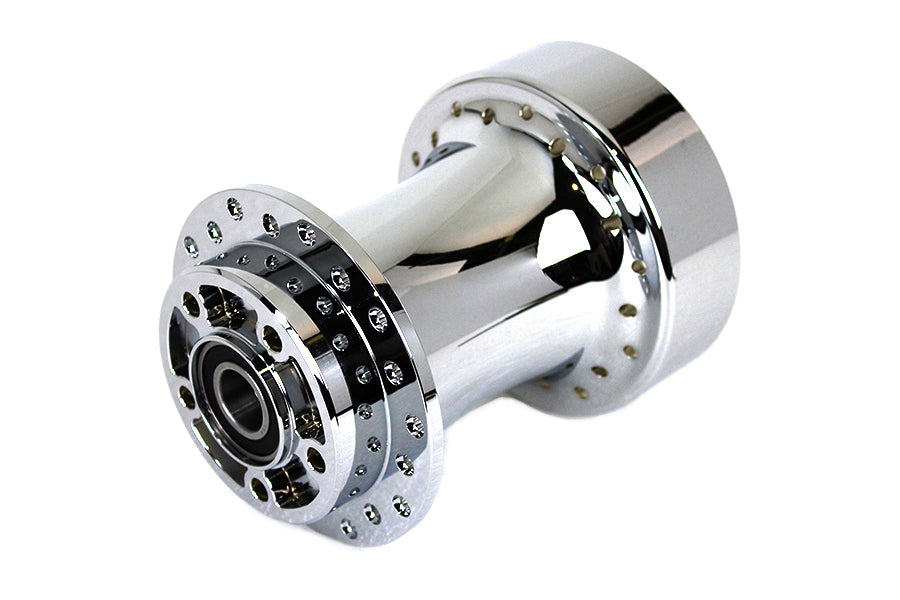 HARLEY Chrome Wheel Hub 25mm Bearings fits 2008-UP FLT, without FLT