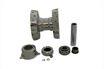 HARLEY Chrome Wheel Hub fits 1967-1972 FLH, front or rear 1971-1972 FX, rear only