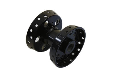 HARLEY Black Wheel Hub fits 1967-1972 FL, front or rear 1971-1972 FX, rear only