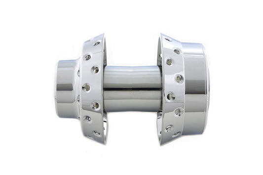 HARLEY Chrome Front Wheel Hub with 25mm Bearings fits 2008-2017 FXST, without ABS 2008-2017 FLST, without ABS 2008-2017 FXDWG, without ABS