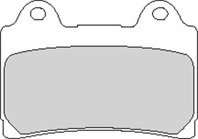 Custom Chrome HARLEY FERODO P ORGANIC PAD 4PSTN FLORIDA FDB449 CALIPER