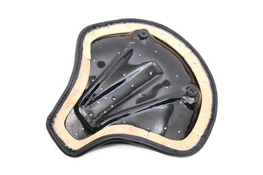 HARLEY Black Leather Solo Seat fits 0- Custom, application