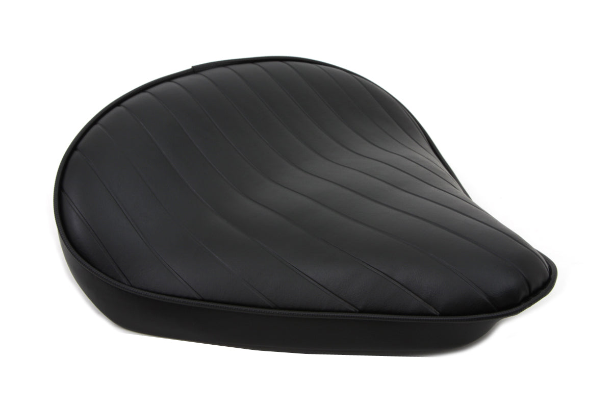 HARLEY Black Tuck and Roll Solo Seat Large fits 0- Custom, application