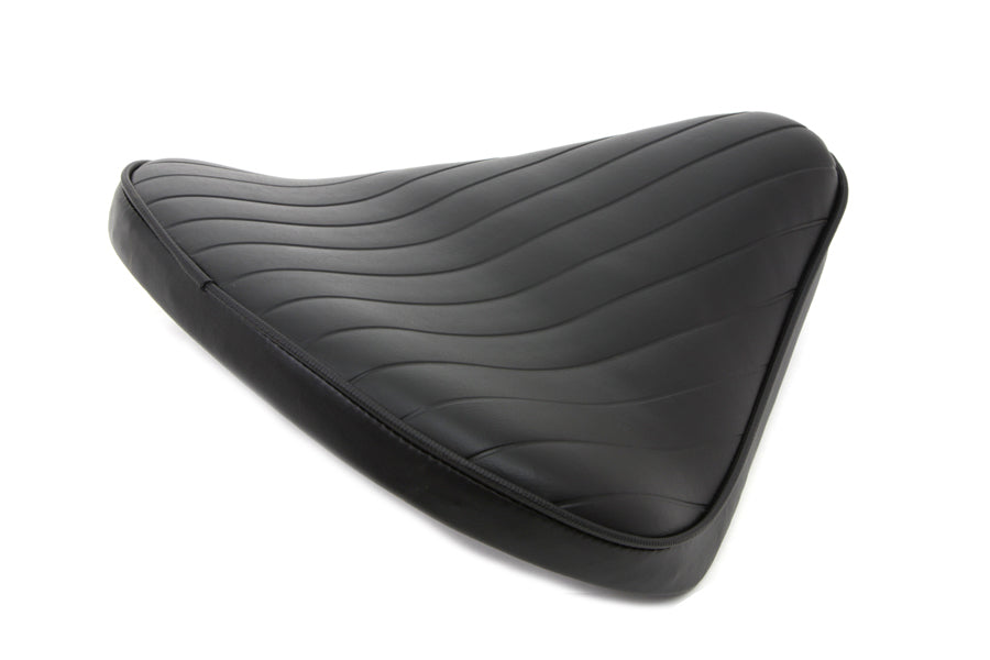 HARLEY Black Tuck and Roll Solo Seat Large fits 0- Custom, application