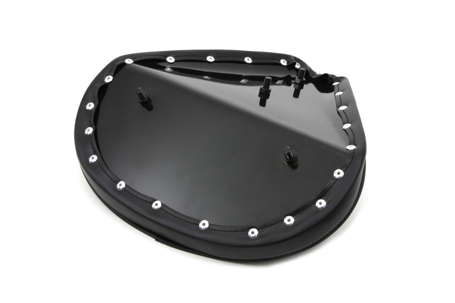 HARLEY Black Tuck and Roll Solo Seat Large fits 0- Custom, application