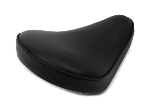 HARLEY Black Smooth Solo Seat Small Fits 0- Custom, application