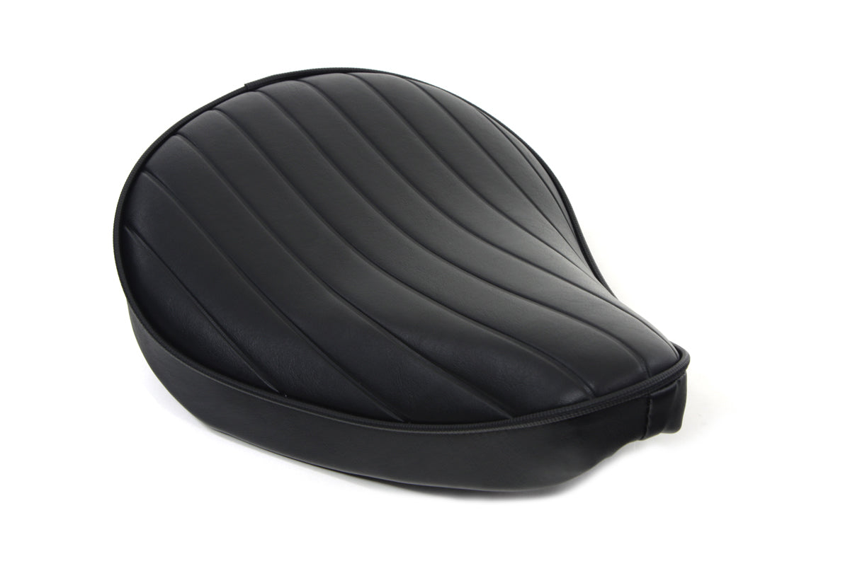 HARLEY Black Tuck and Roll Solo Seat Small fits 0- Custom, application