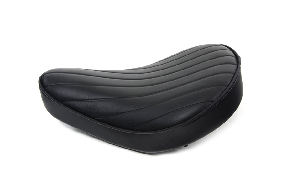 HARLEY Black Tuck and Roll Solo Seat Small fits 0- Custom, application