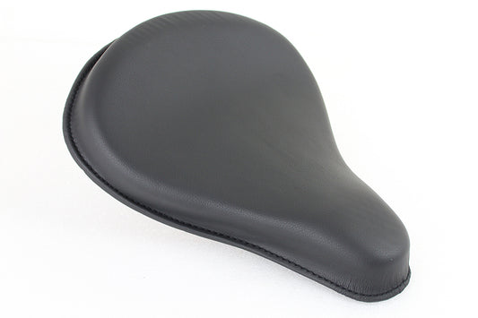 HARLEY Replica Black Leather Solo Seat fits 0- Custom, application