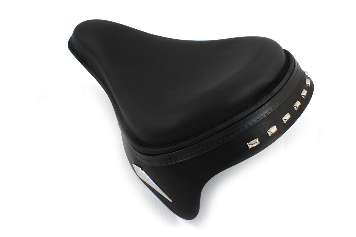 HARLEY Black Leather Metro Police Solo Seat fits 0- Custom, application