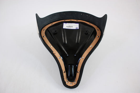 HARLEY Black Leather Metro Police Solo Seat Fits 0- Custom, application