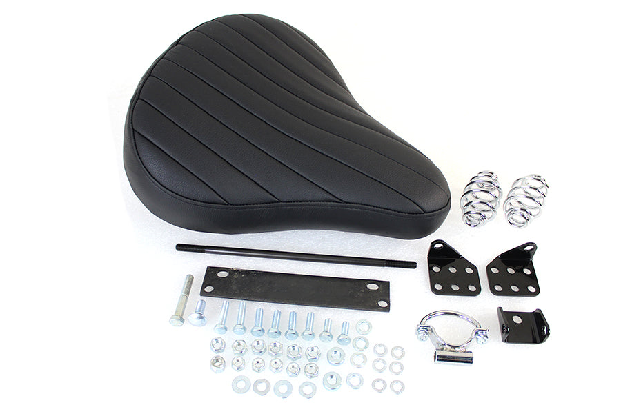 HARLEY Bates Style Solo Seat Kit fits 1965-1984 FL, 1971-1984 FX,