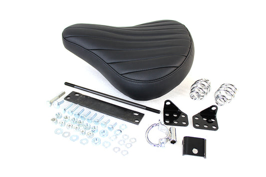 HARLEY Bates Style Solo Seat Kit fits 1965-1984 FL, 1971-1984 FX,