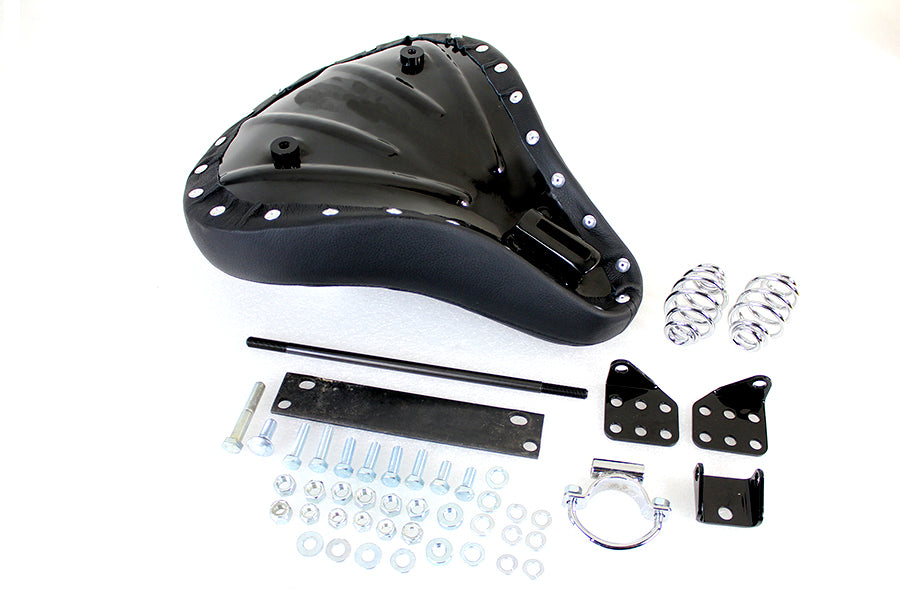 HARLEY Bates Style Solo Seat Kit fits 1965-1984 FL, 1971-1984 FX,