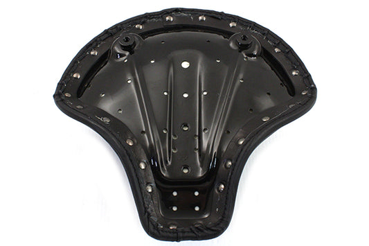 HARLEY Black Leather Solo Seat Fits 0- Custom, application
