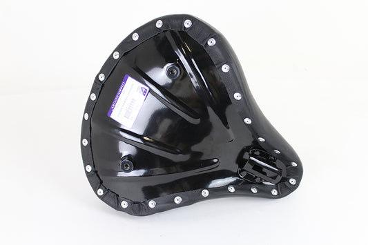 HARLEY Bates Tuck and Roll Leather Solo Seat fits 0- Custom, application