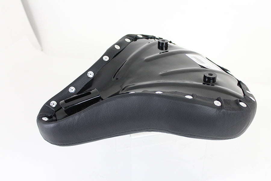 HARLEY Bates Tuck and Roll Leather Solo Seat fits 0- Custom, application
