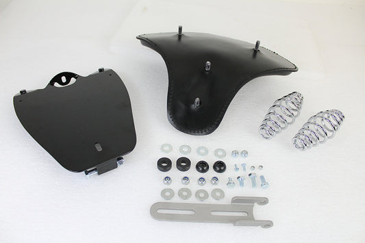 HARLEY Indian Scout Leather Solo Seat Kit Black fits 2015-UP Scout, 0- All, solo seats