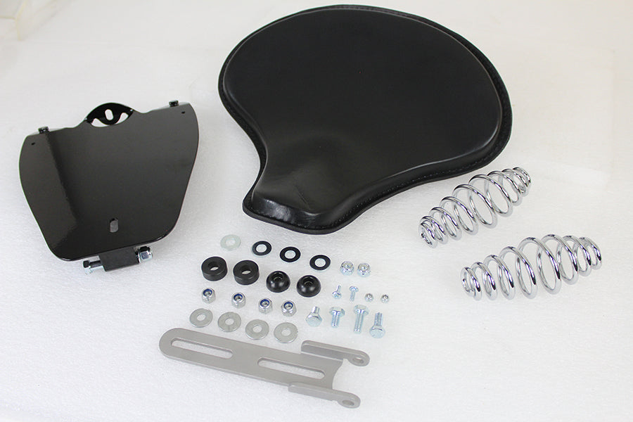 HARLEY Indian Scout Leather Solo Seat Kit Black fits 2015-UP Scout, 0- All, solo seats