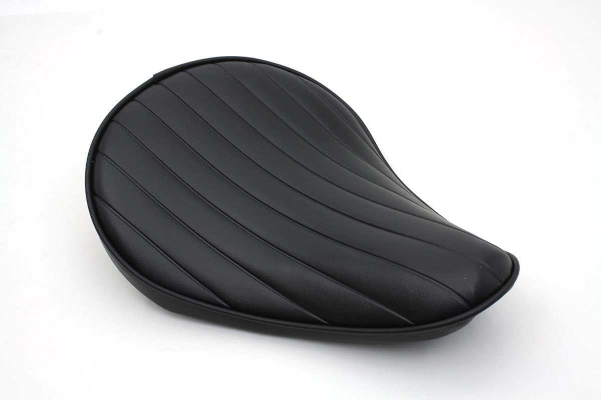 HARLEY Black Tuck and Roll Solo Seat Small fits 0- Custom, application