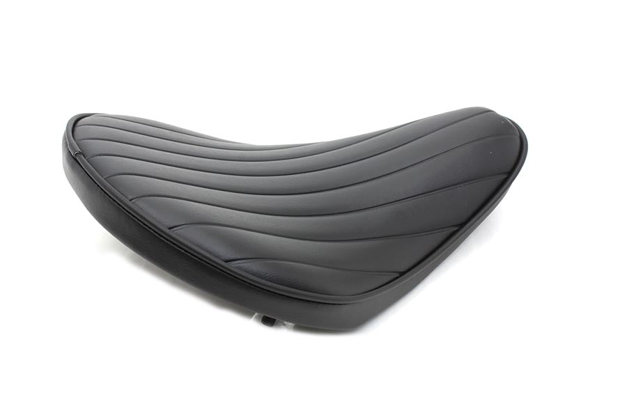 HARLEY Black Tuck and Roll Solo Seat Small fits 0- Custom, application