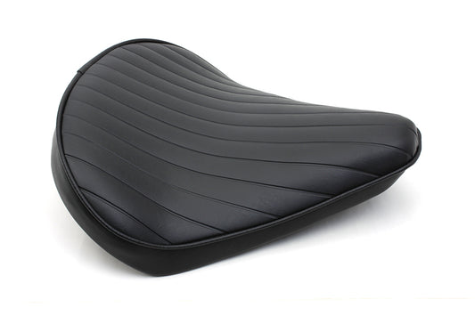 HARLEY Black Tuck and Roll Solo Seat Large Fits 0- Custom, application