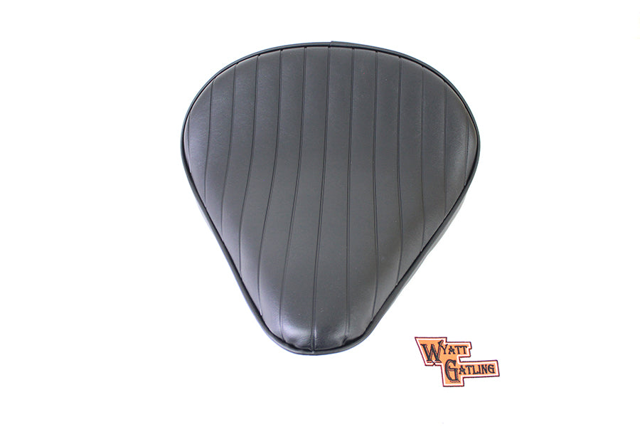 HARLEY Black Tuck and Roll Solo Seat Large fits 0- Custom, application