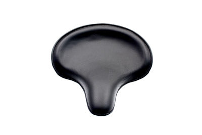 HARLEY Replica Black Leather Solo Seat fits 1936-1940 EL, 1941-1984 FL, 1929-1952 WL, 1930-1936 VL, 1937-1948 UL, 1937-1972 G,
