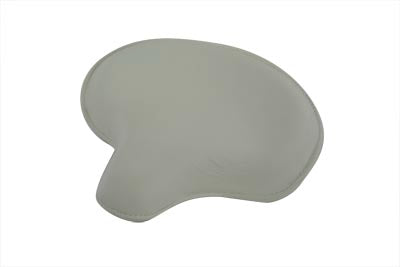 HARLEY Corbin Gentry White Leather Deluxe Solo Seat fits 1936-1940 EL, 1941-1984 FL, 1929-1952 WL, 1930-1936 VL, 1937-1948 UL, 1937-1972 G,