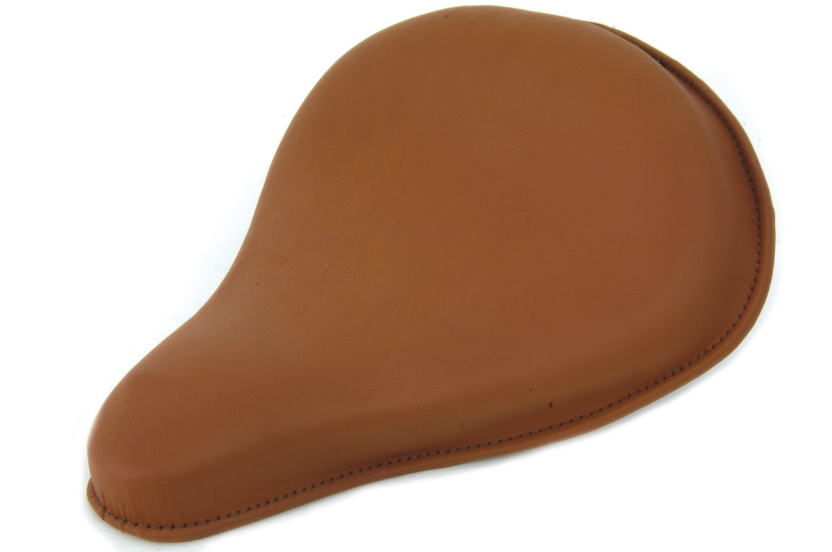HARLEY Brown Leather Replica Solo Seat fits 0- Custom, application