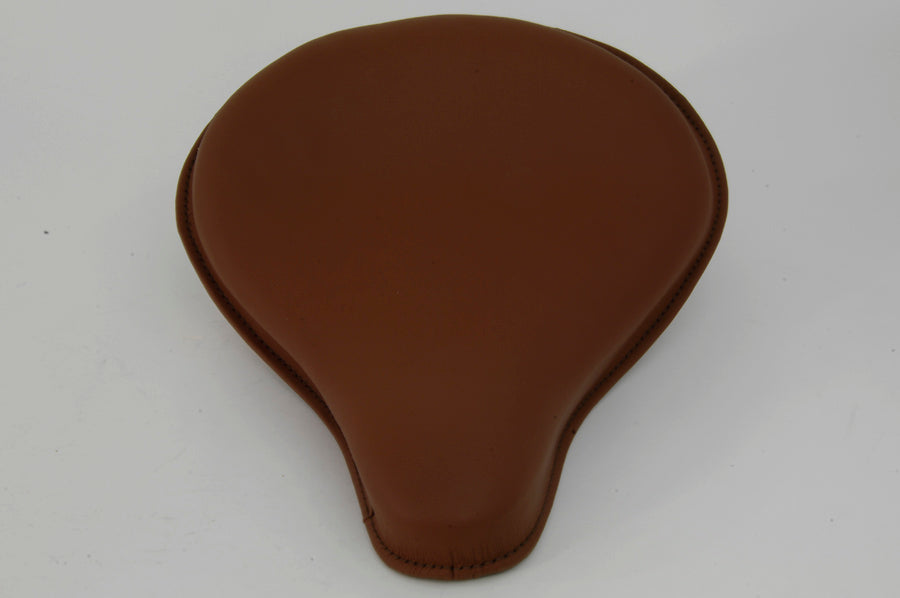HARLEY Brown Leather Replica Solo Seat fits 0- Custom, application