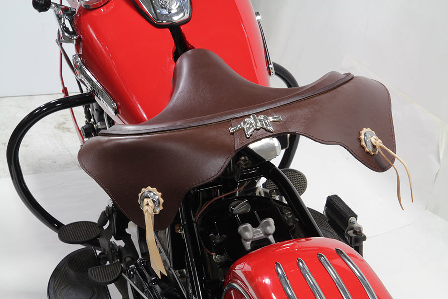 HARLEY Corbin Gentry Brown Early Solo Seat fits 1936-1940 EL, 1941-1984 FL, 1929-1952 WL, 1930-1936 VL, 1937-1948 UL, 1937-1972 G,