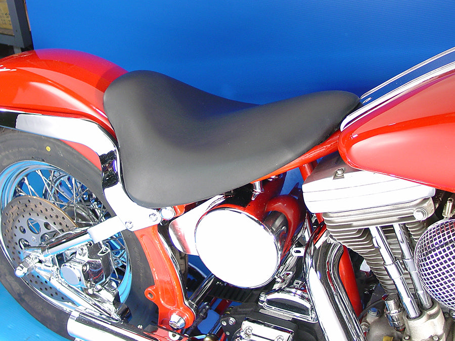 HARLEY Wyatt Gatling inchButt Bucket inch Solo Seat fits 1984-1999 FXST, 1986-1999 FLST,