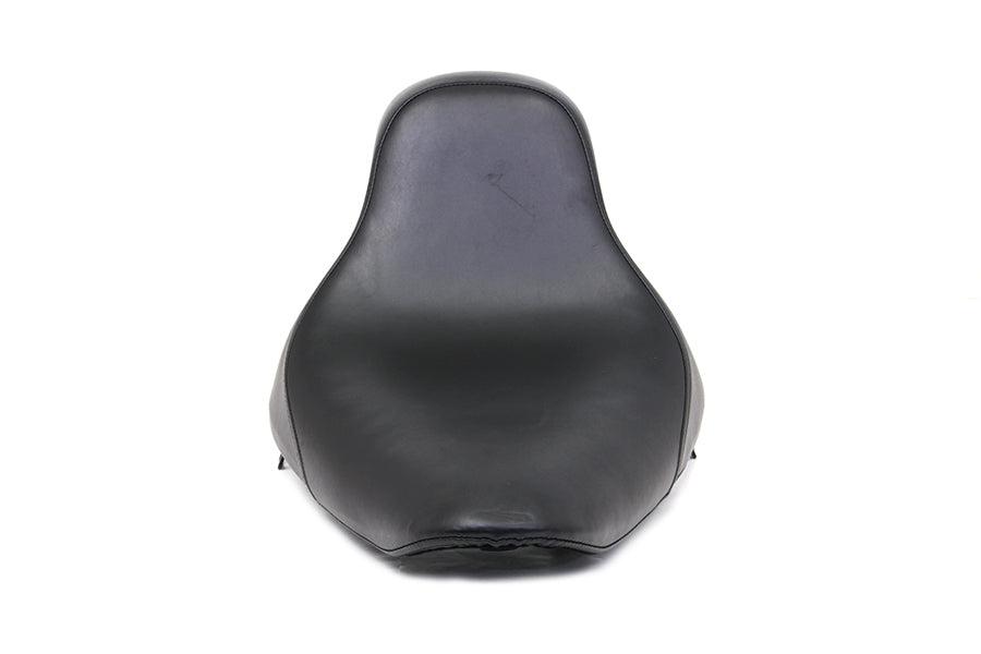 HARLEY Wyatt Gatling inchButt Bucket inch Solo Seat fits 2000-2005 FXST, 2000-2007 FLST, 2000-2006 FLSTF,